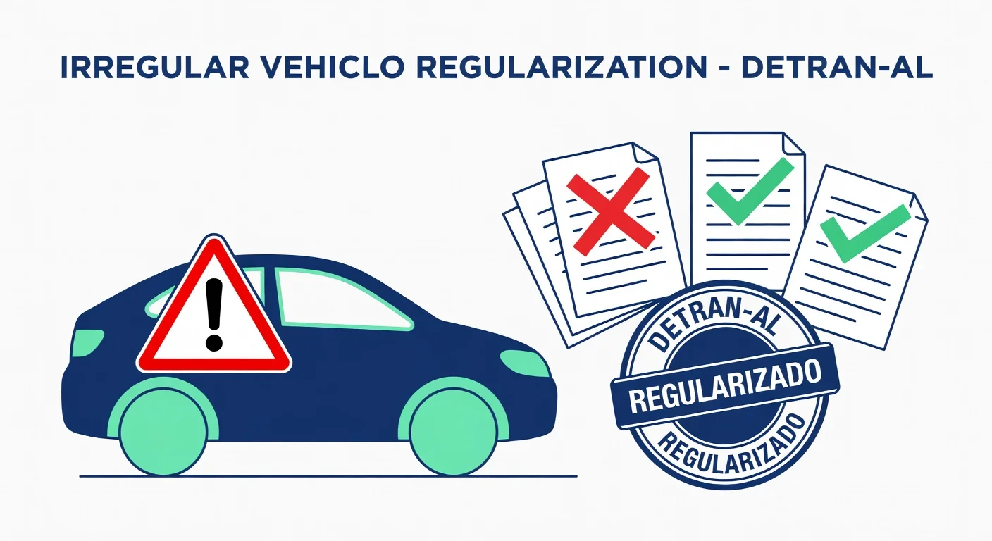 Veículo Irregular AL: Como Regularizar no DETRAN-AL em 2026