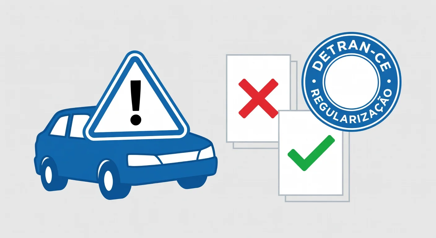 Veículo Irregular CE: Como Regularizar no DETRAN-CE em 2026