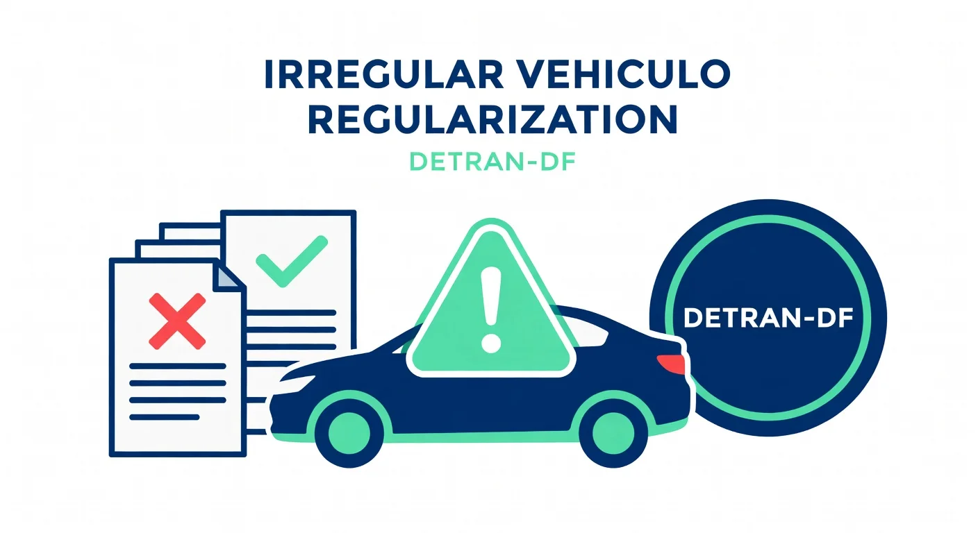 Veículo Irregular DF: Como Regularizar no DETRAN-DF em 2026