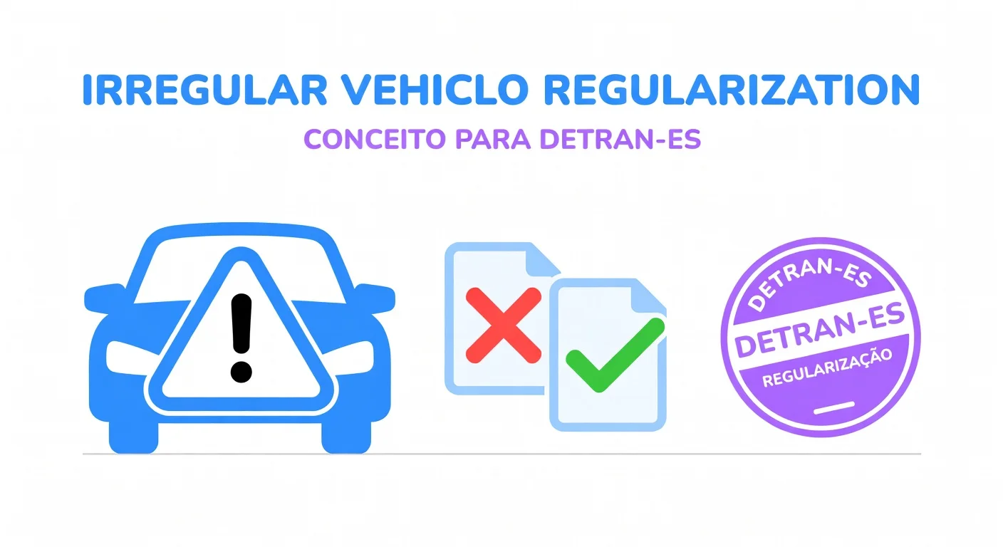 Veículo Irregular ES: Como Regularizar no DETRAN-ES em 2026