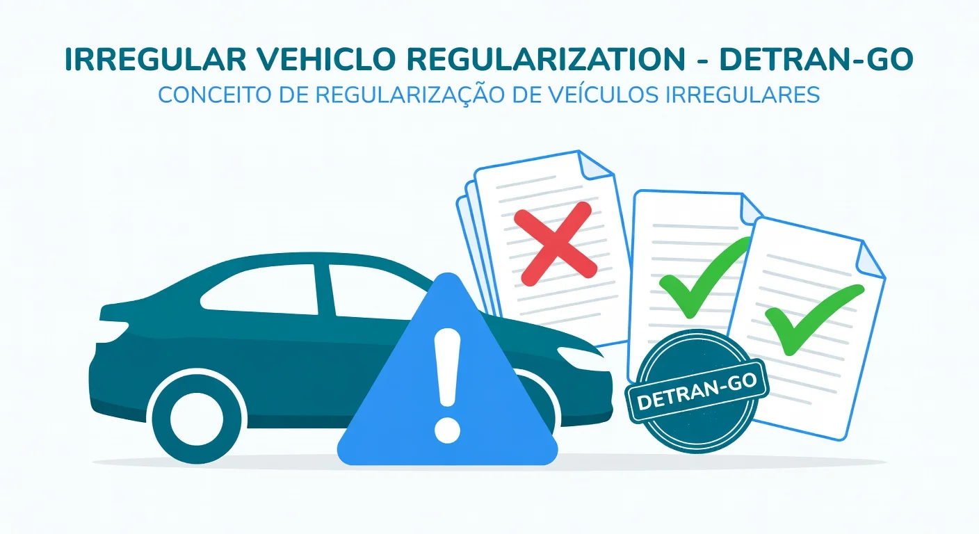 Veículo Irregular GO: Como Regularizar no DETRAN-GO em 2026