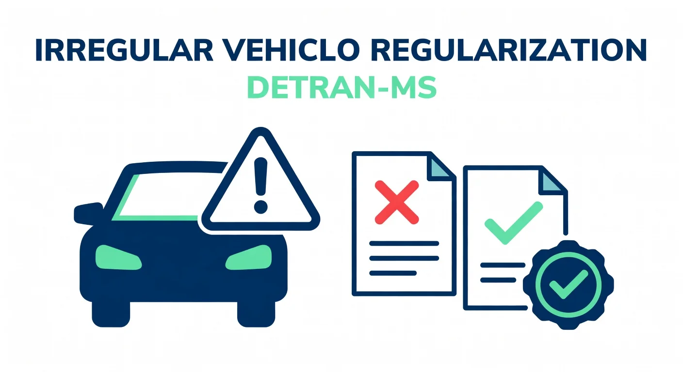 Veículo Irregular MS: Como Regularizar no DETRAN-MS em 2026