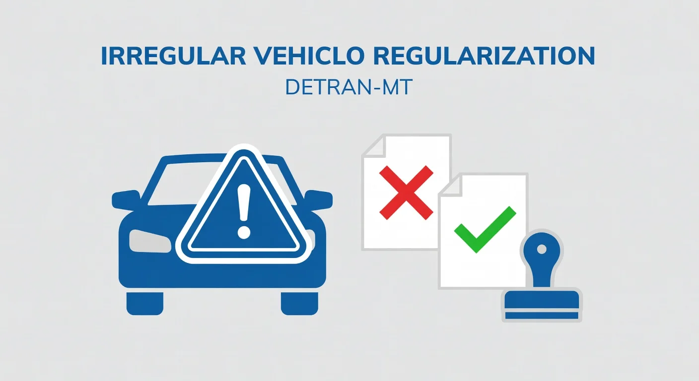 Veículo Irregular MT: Como Regularizar no DETRAN-MT em 2026