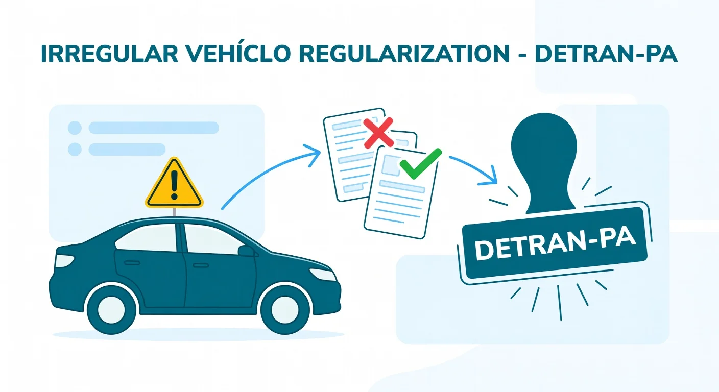 Veículo Irregular PA: Como Regularizar no DETRAN-PA em 2026