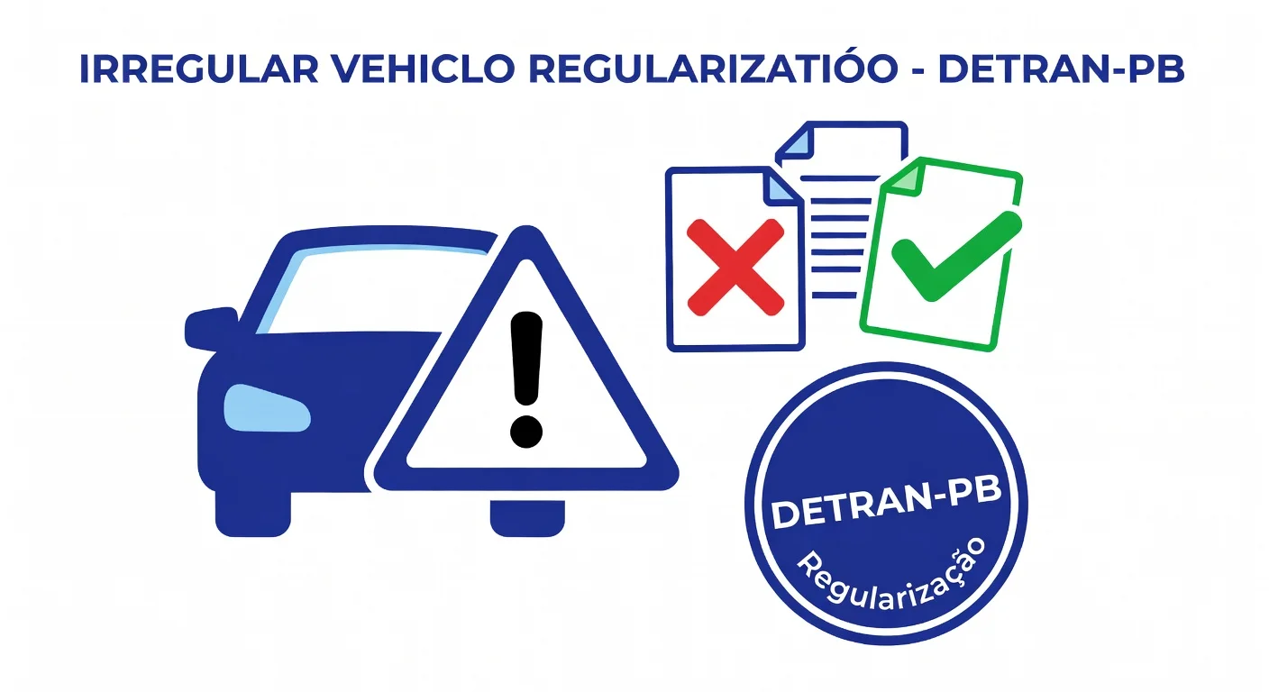 Veículo Irregular PB: Como Regularizar no DETRAN-PB em 2026