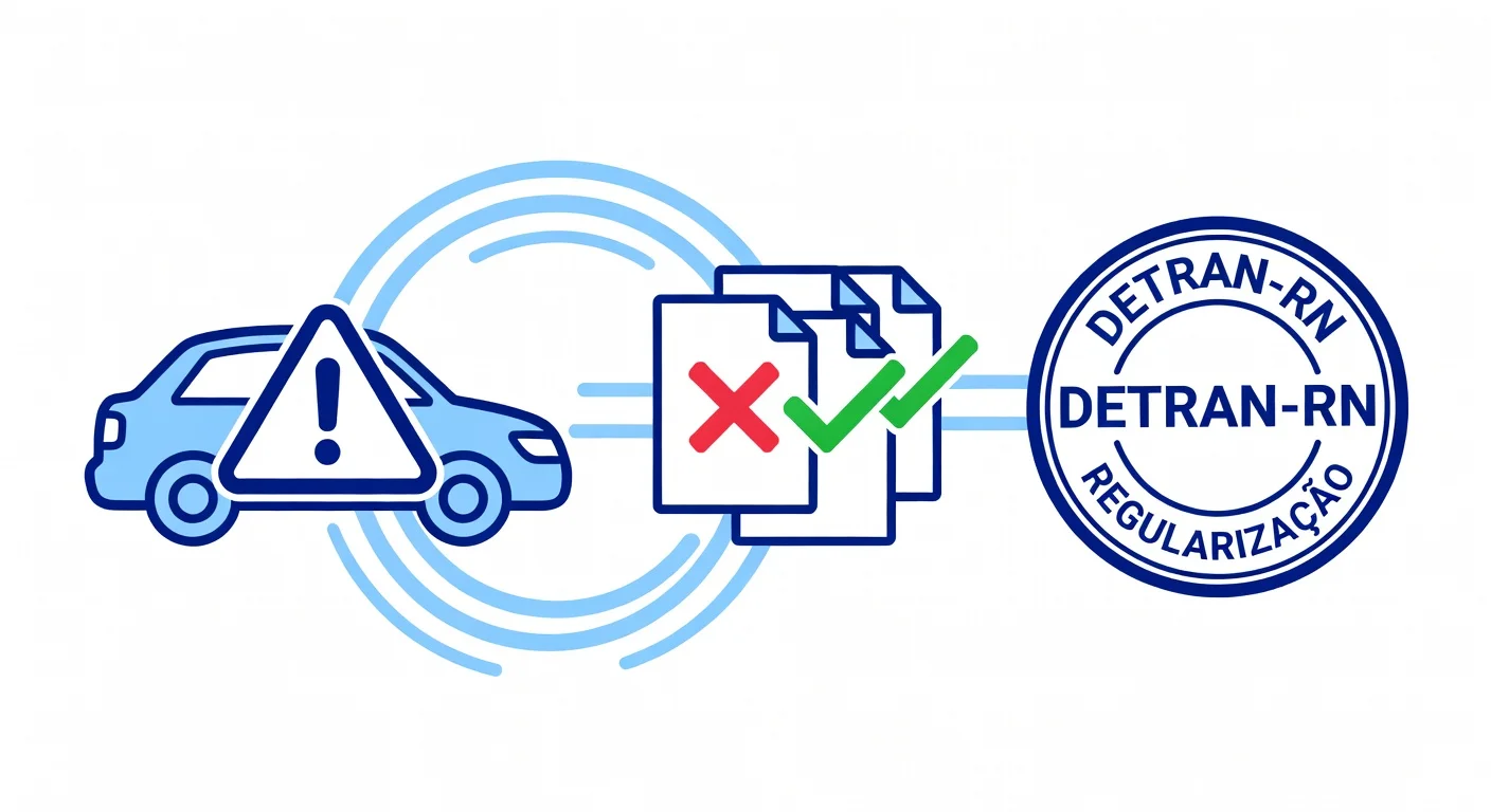Veículo Irregular RN: Como Regularizar no DETRAN-RN em 2026
