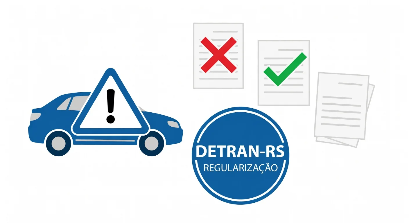 Veículo Irregular RS: Como Regularizar no DETRAN-RS em 2026