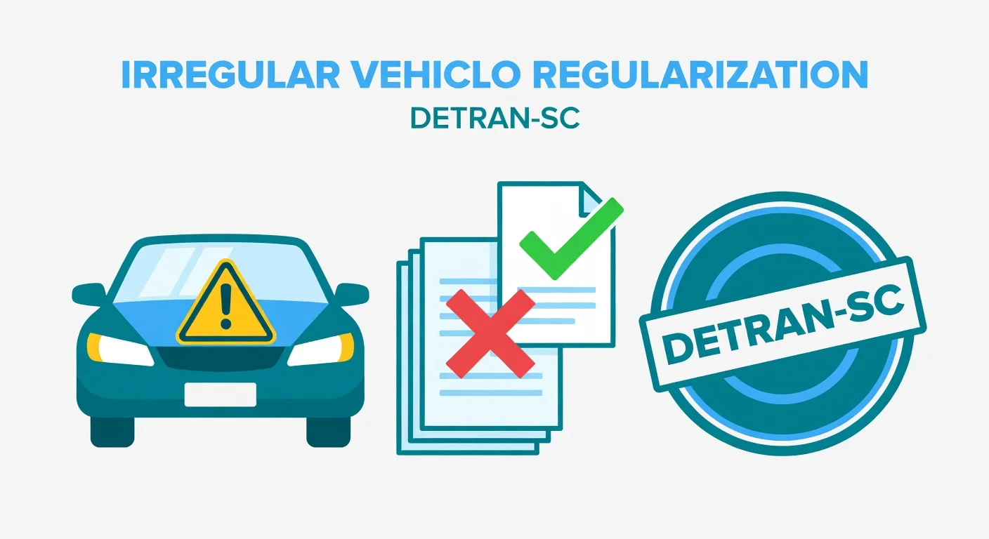 Veículo Irregular SC: Como Regularizar no DETRAN-SC em 2026