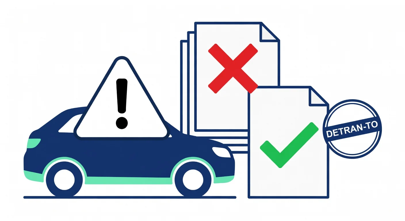 Veículo Irregular TO: Como Regularizar no DETRAN-TO em 2026