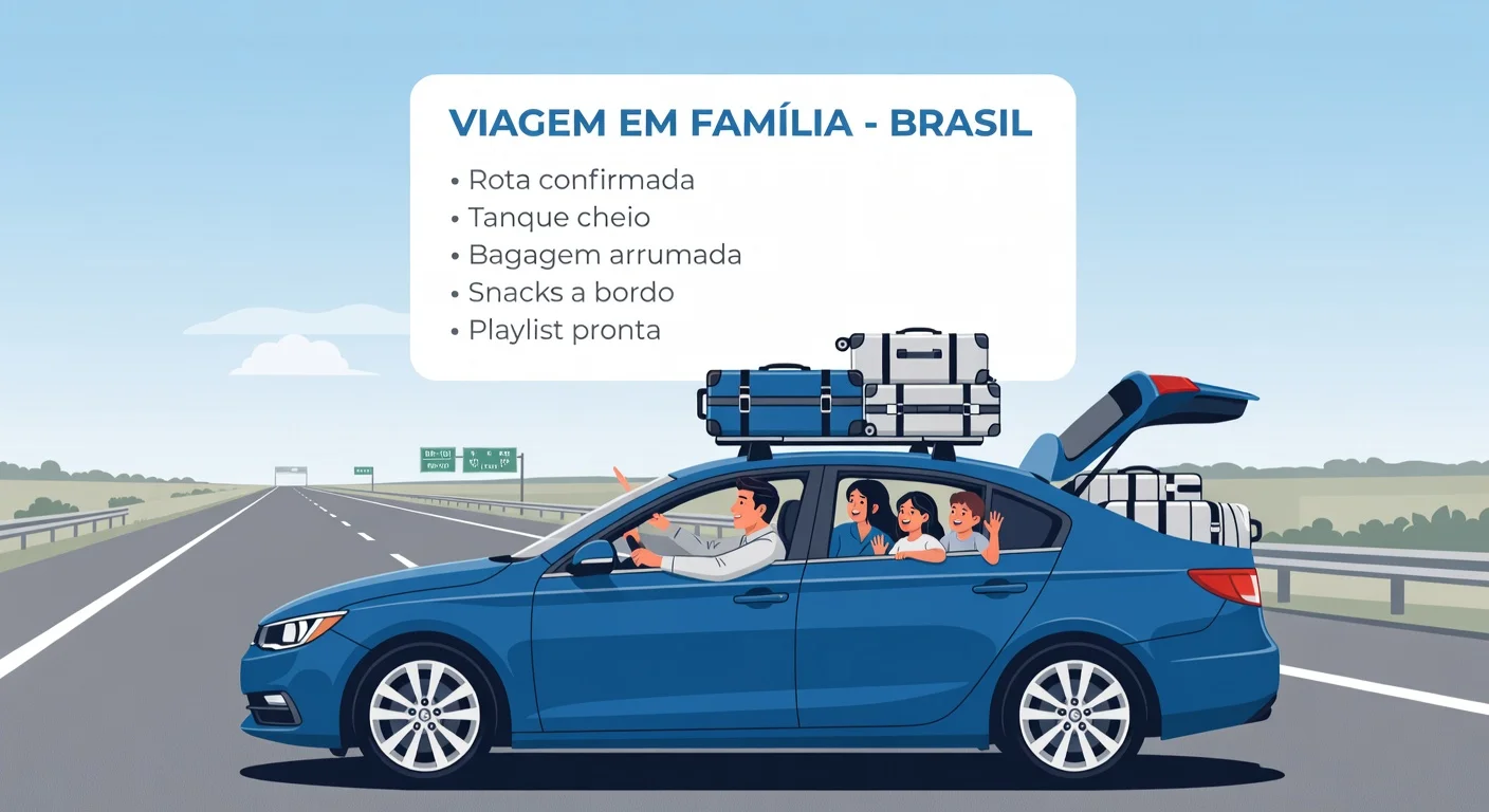 Viagem de Carro: Checklist Completo para uma Viagem Segura