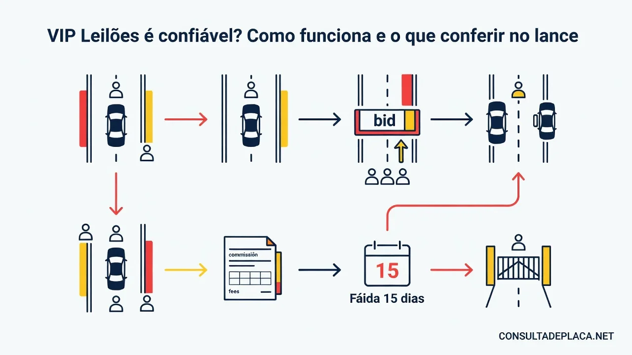 VIP Leilões é confiável? Como funciona e o que conferir no lance