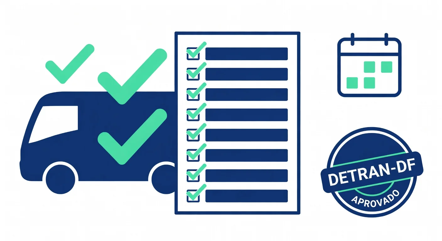 Vistoria Anual Obrigatória DF: Quem Deve Fazer e Como Agendar no DETRAN-DF 2026