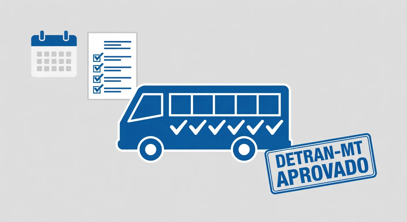 Vistoria Anual Obrigatória MT: Quem Deve Fazer e Como Agendar no DETRAN-MT 2026