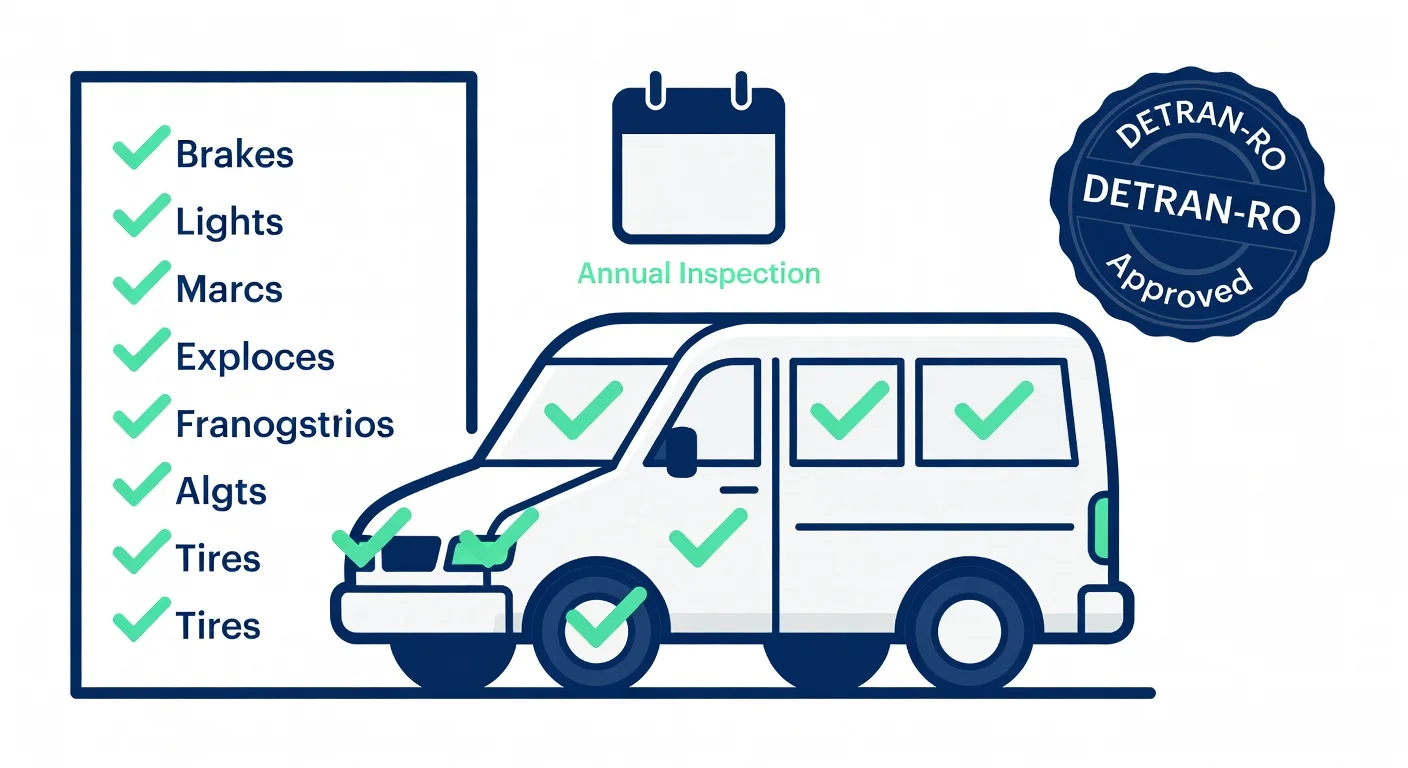 Vistoria Anual Obrigatória RO: Quem Deve Fazer e Como Agendar no DETRAN-RO 2026