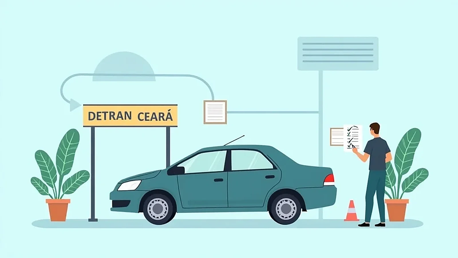 Vistoria Detran CE 2026: Como Agendar e o Que Levar