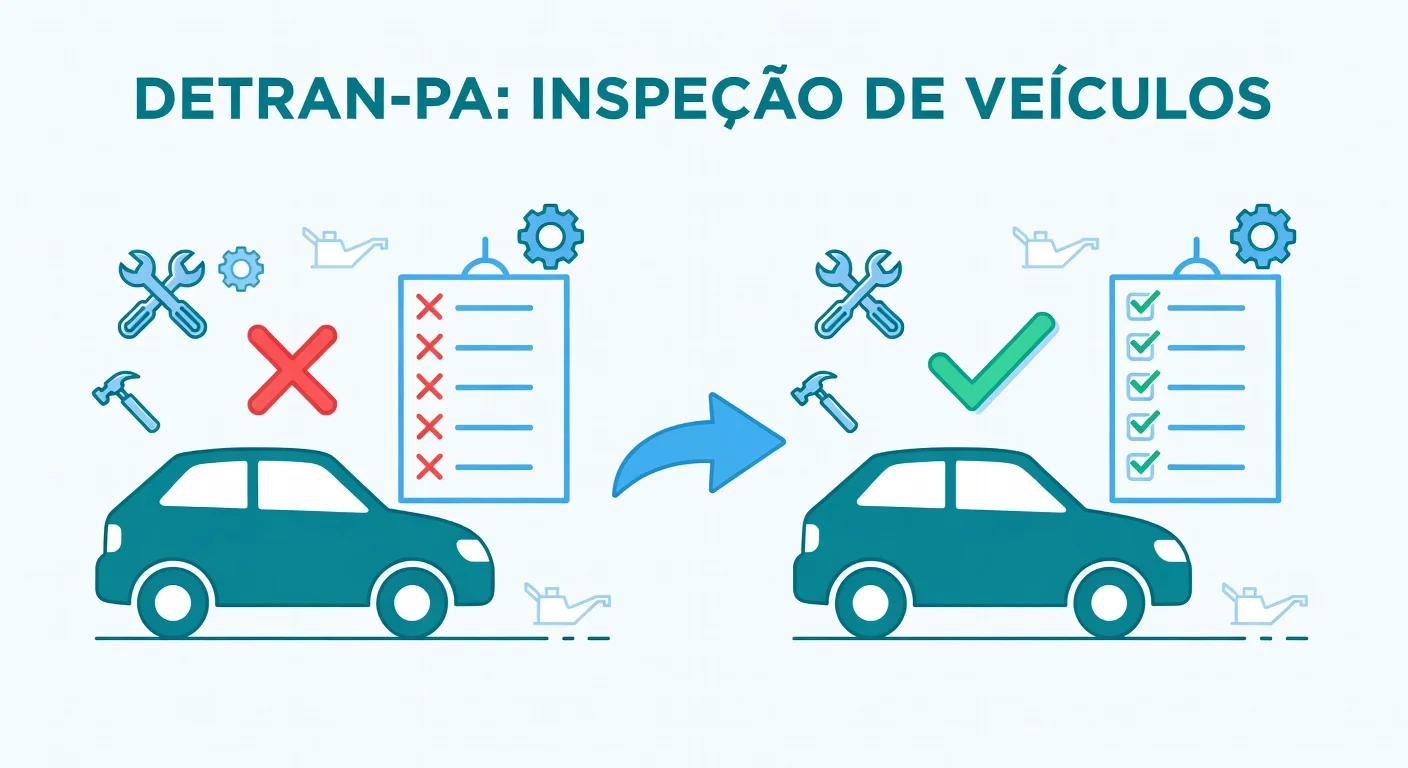 Vistoria Reprovada PA: O Que Fazer e Como Regularizar no DETRAN-PA 2026