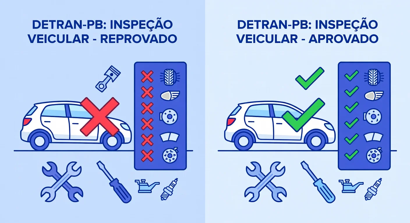 Vistoria Reprovada PB: O Que Fazer e Como Regularizar no DETRAN-PB 2026