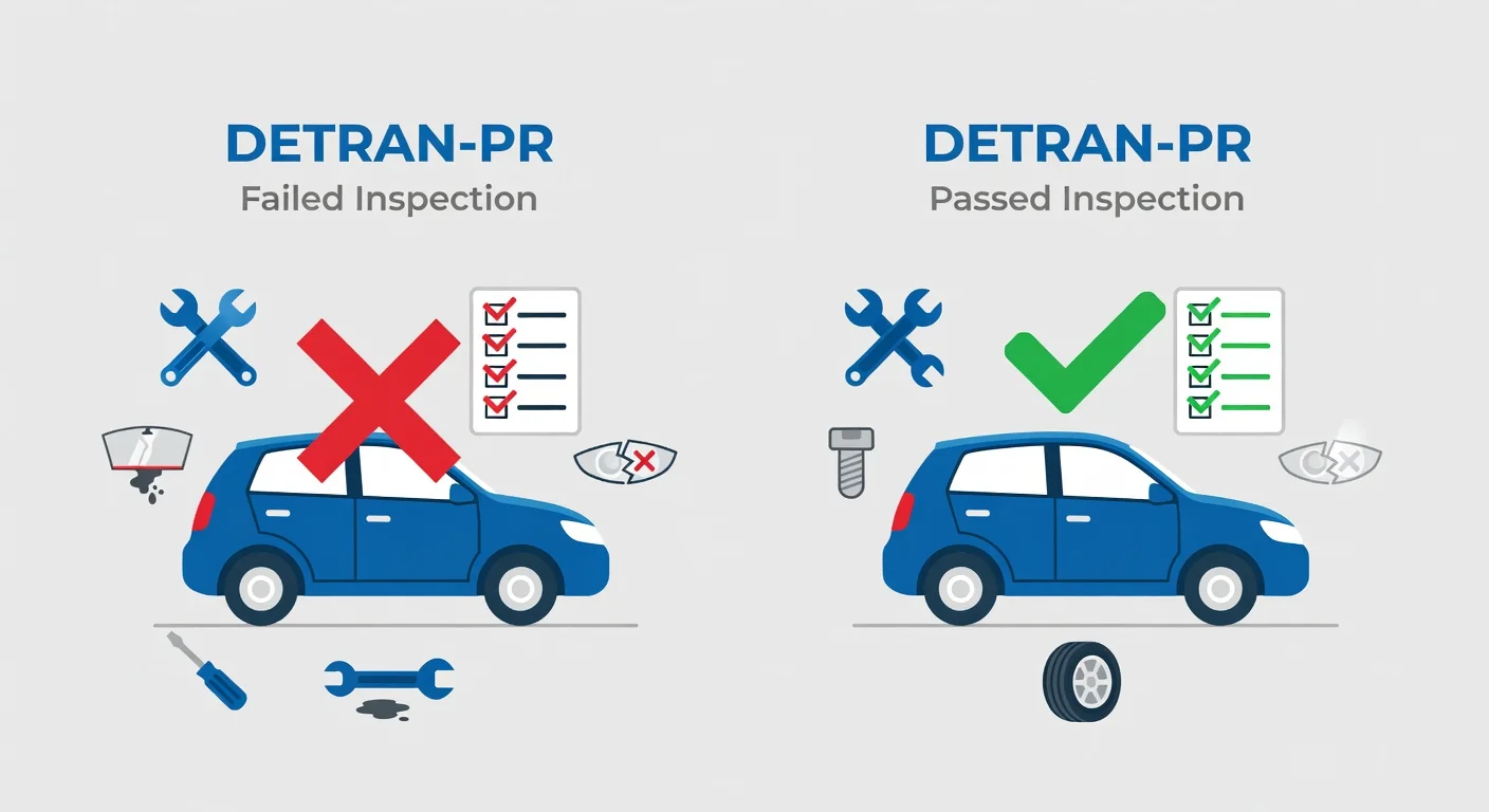 Vistoria Reprovada PR: O Que Fazer e Como Regularizar no DETRAN-PR 2026