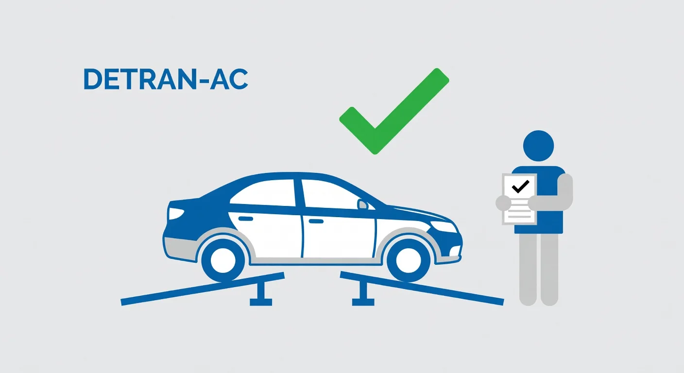 Vistoria Veicular AC: Como Agendar e O Que é Avaliado no DETRAN-AC 2026