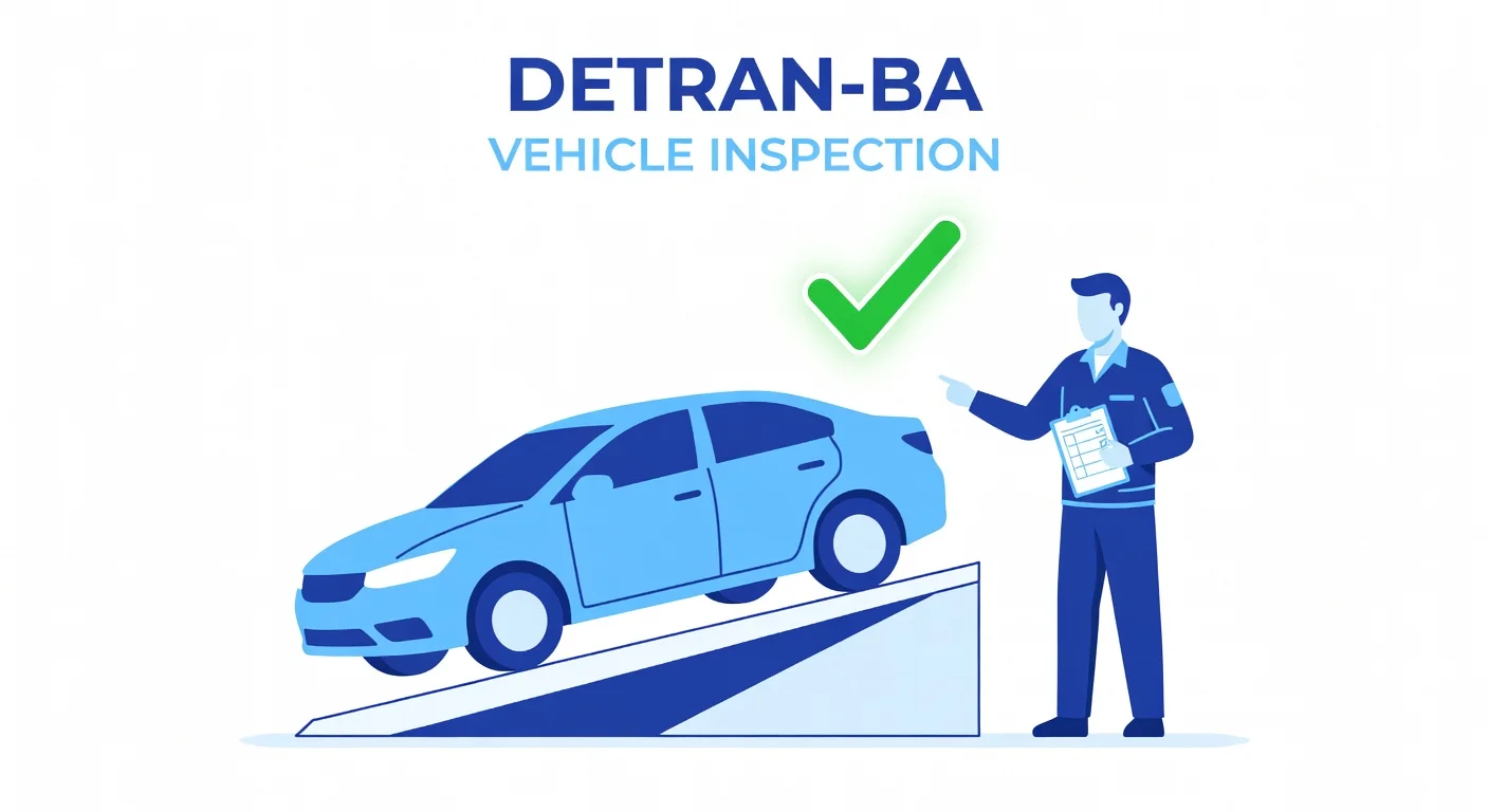 Vistoria Veicular BA: Como Agendar e O Que é Avaliado no DETRAN-BA 2026