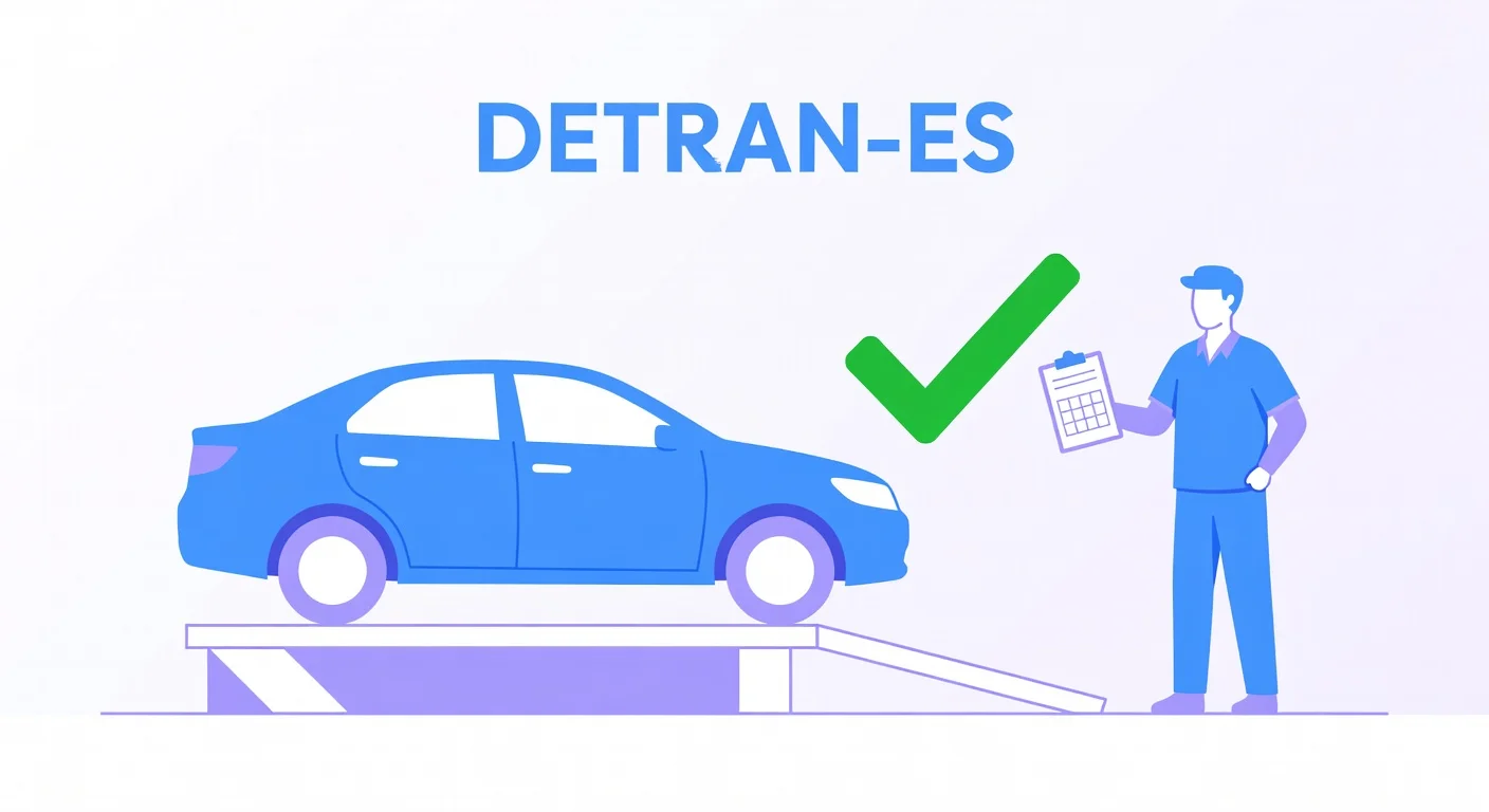 Vistoria Veicular ES: Como Agendar e O Que é Avaliado no DETRAN-ES 2026