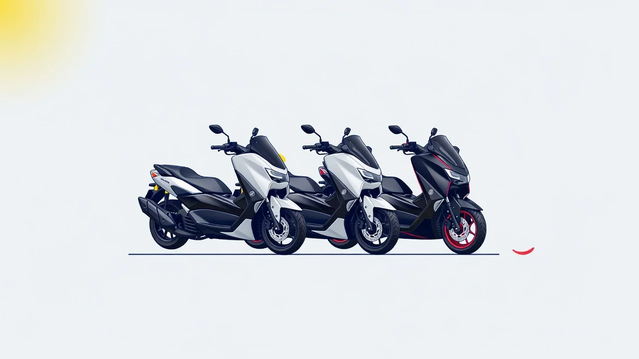 Yamaha NMax, XMax e VMax: Não São a Mesma Família